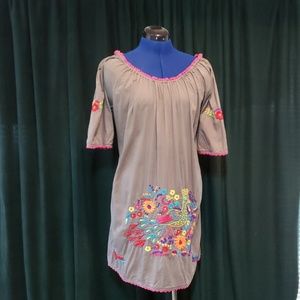 Embroidered Dress